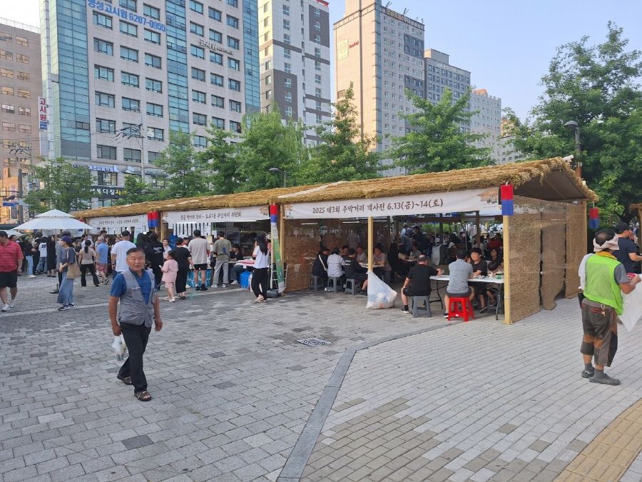 구로 주막거리 초가쉼터